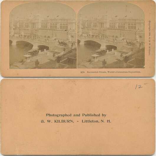 Exposition Building, Bridge, Waterway