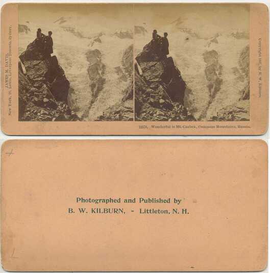 People on Mt. Cazbek, Caucasus