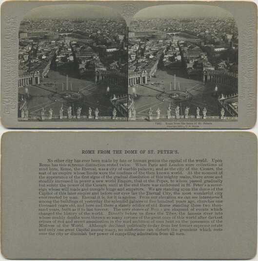 Rome from Dome of St. Peters