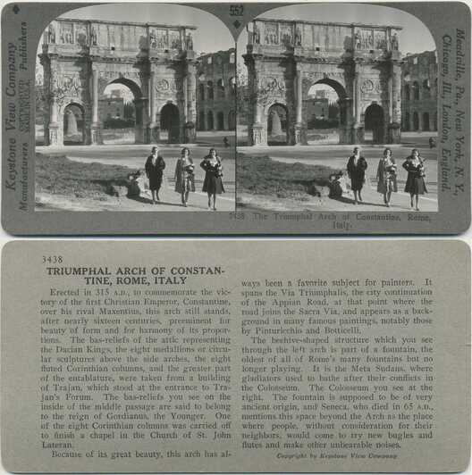 Triumphal Arch of Constantine, Rome