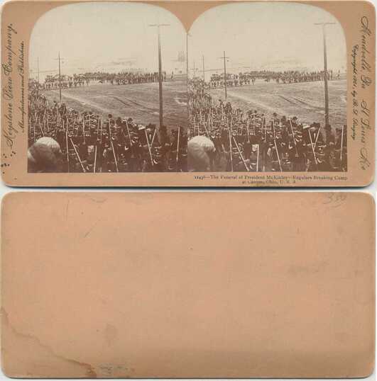 McKinley Funeral: Regulars Break Camp