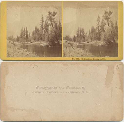 El Capitan and River, Yosemite