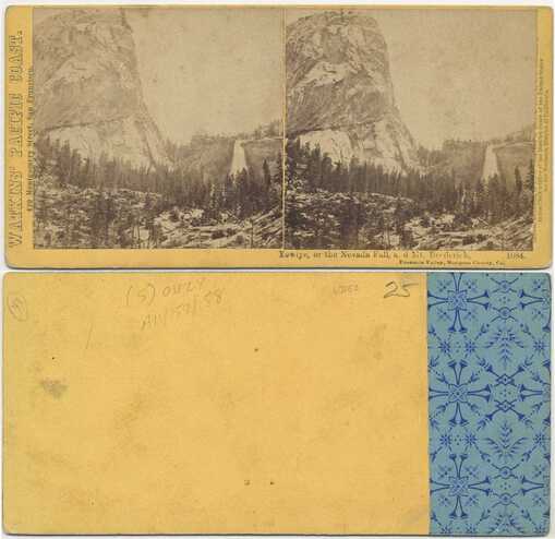 Nevada Fall and Mount Broderick