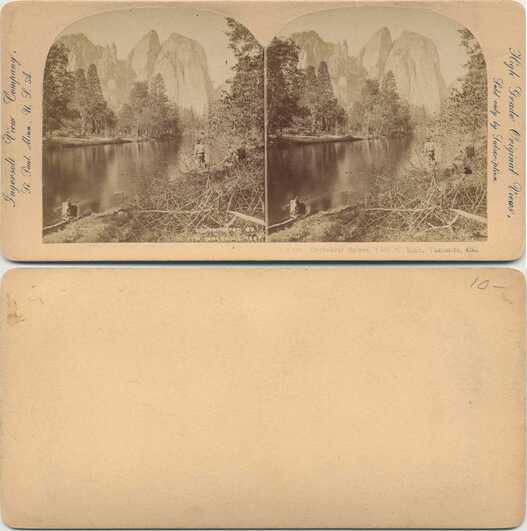 Cathedral Spires & River, Yosemite