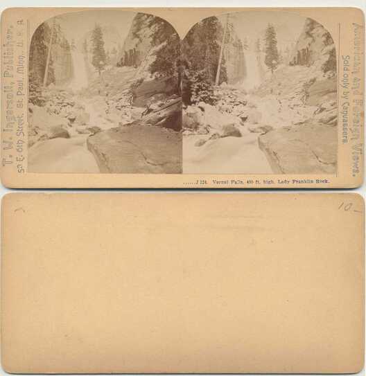 Vernal Falls and Lady Franklin Rock