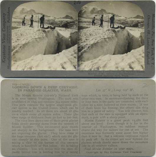 Deep Crevasse, Paradise Glacier