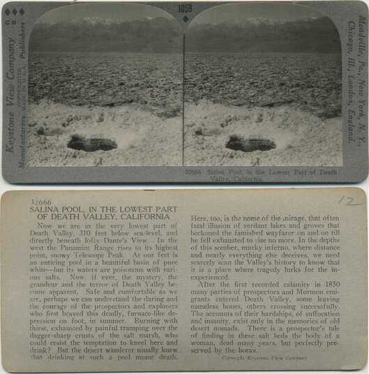 Salina Pool, Death Valley