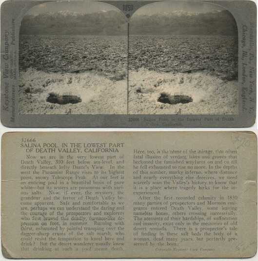 Salina Pool, Death Valley Salt Flats