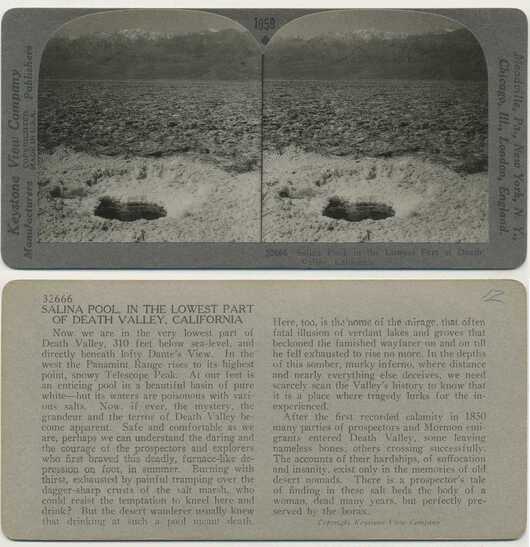 Salina Pool in Death Valley