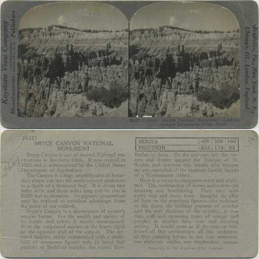 Bryce Canyon Natl Monument View