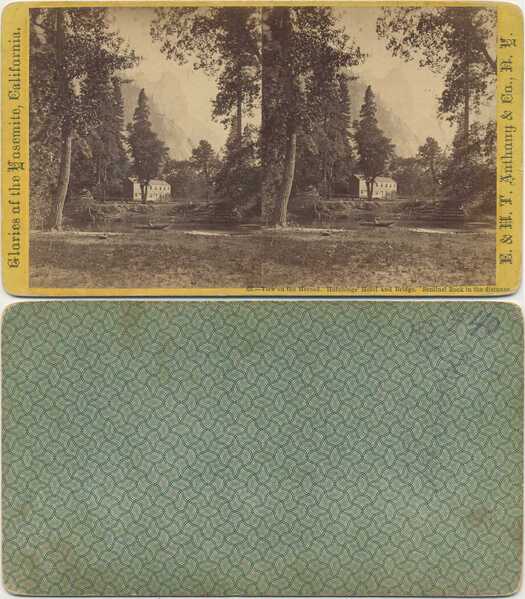 Hutchings' Hotel and Bridge, Yosemite