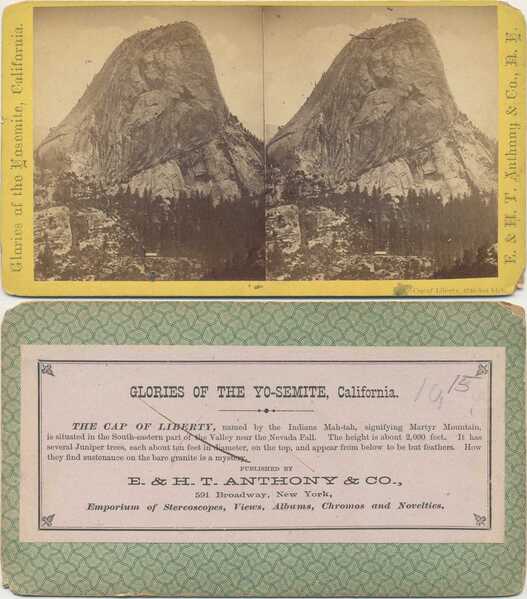 Cap of Liberty Yosemite Rock