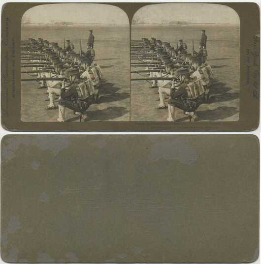 Japanese Soldiers Aiming Rifles
