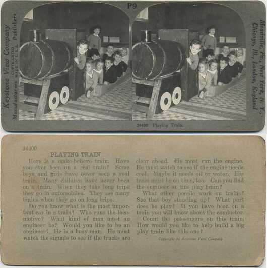 Children in Play Train