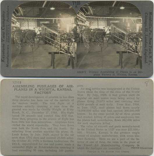 Assembling Airplane Fuselages in Factory
