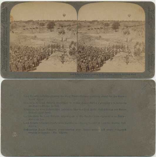 Lord Roberts' Infantry crossing Zand River