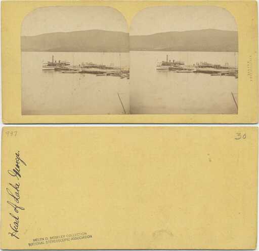 Steamboats and Piers on Lake