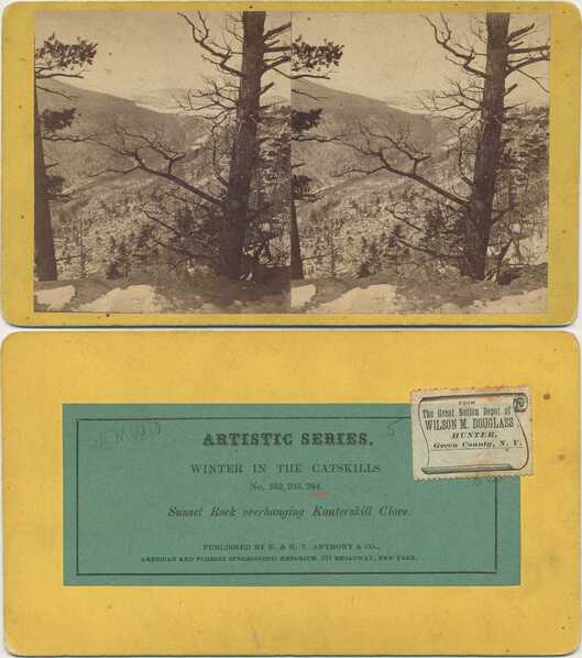 Sunset Rock, Kaaterskill Clove