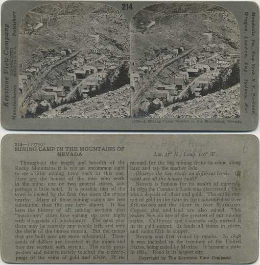 Mining Camp in the Mountains