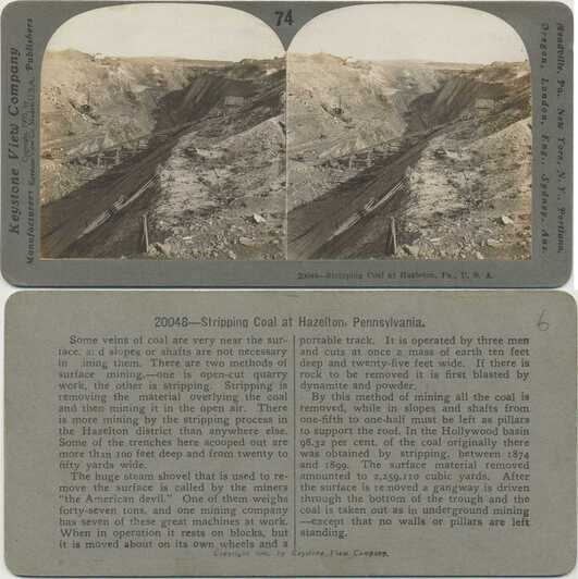Coal Stripping Mine Operation