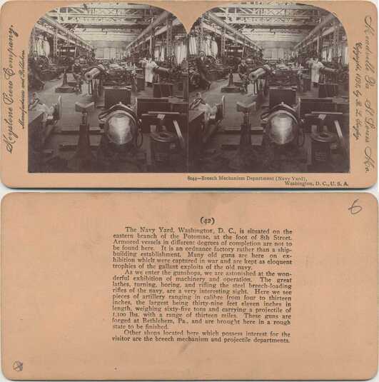 Navy Yard Breech Mechanism Dept.