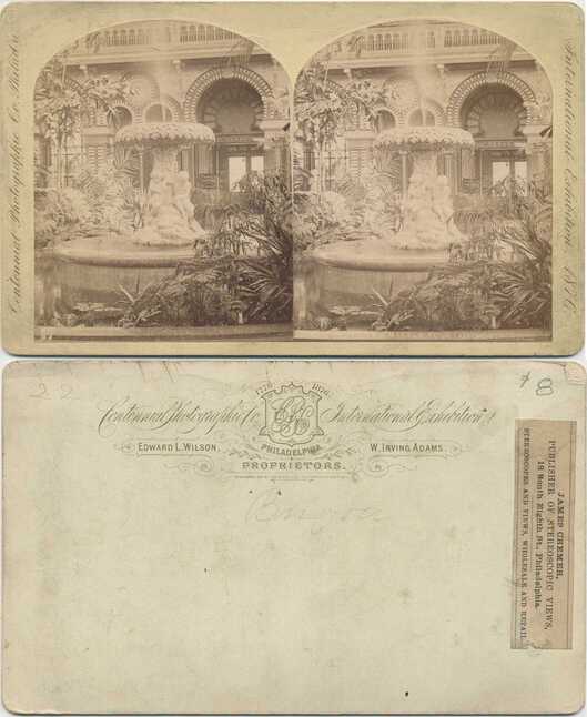 Marble Fountain, Horticultural Hall