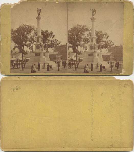 Soldiers' Monument in Town Square