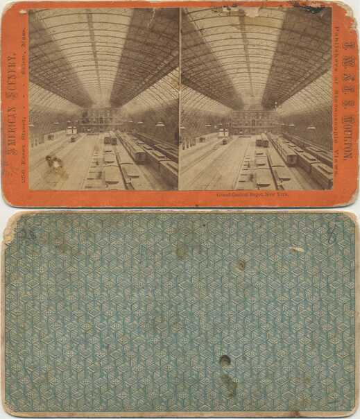 Interior of Grand Central Depot
