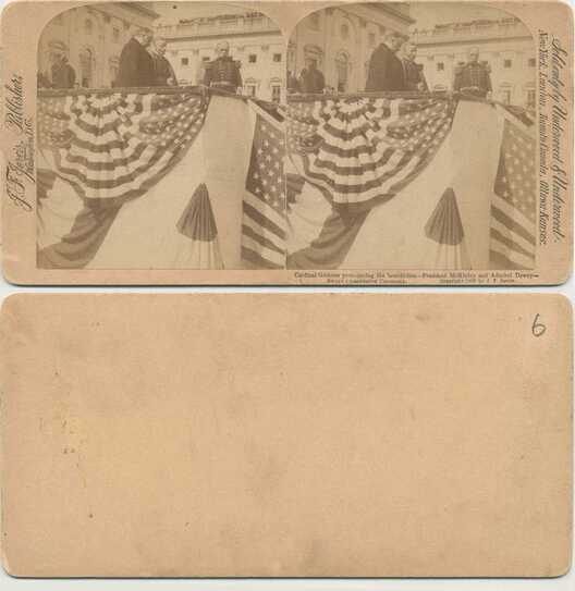 President McKinley & Admiral Dewey Ceremony