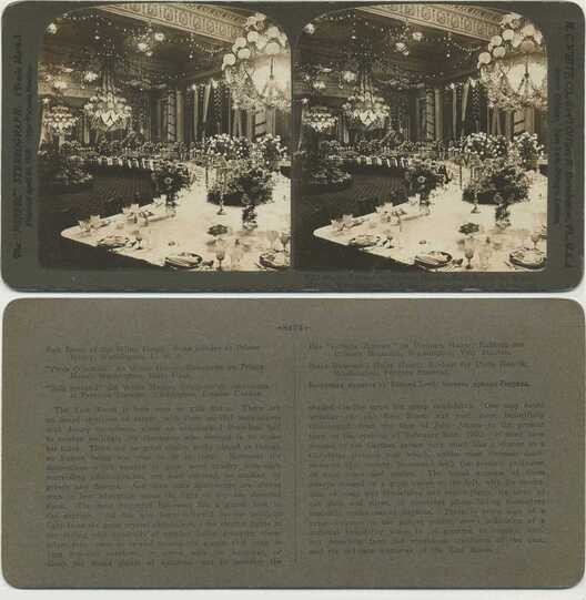 East Room State Dinner Setting