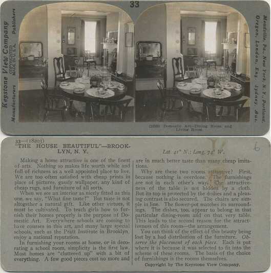 Domestic Art—Dining & Living Room