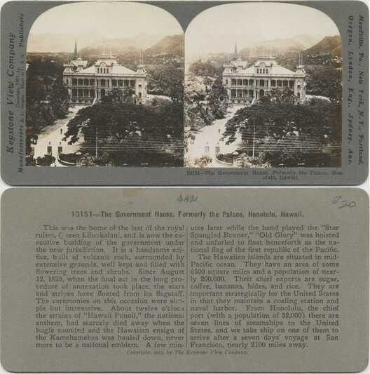 Government House, Honolulu