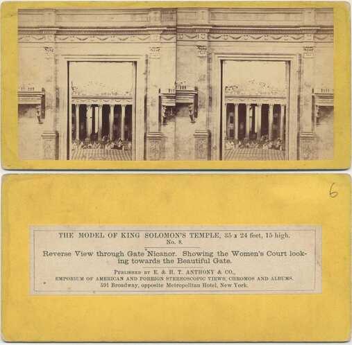Model of King Solomon's Temple