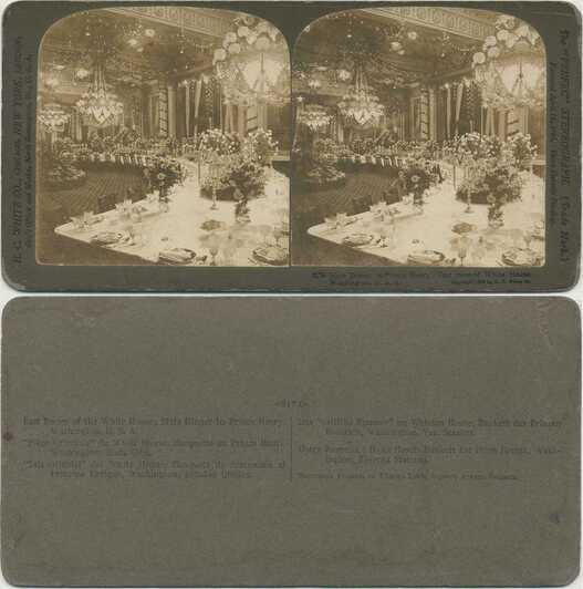 State Dinner, White House East Room
