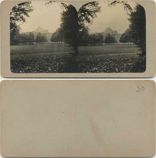 Classical Domed Building & Lawn