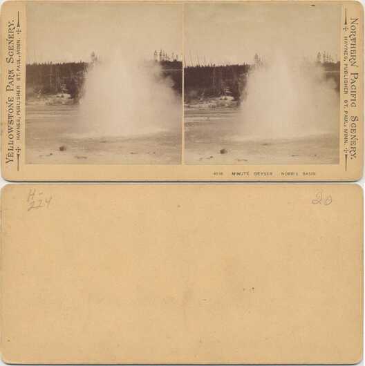 Geyser Eruption, Yellowstone