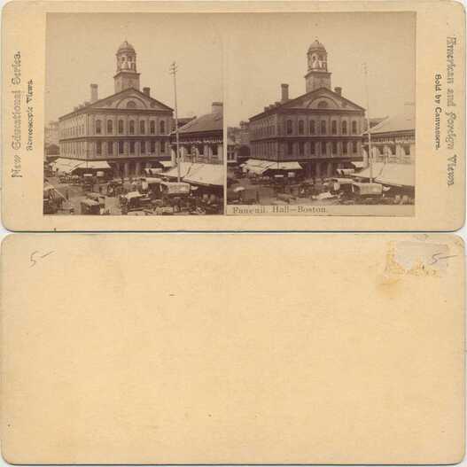 Faneuil Hall Market Scene