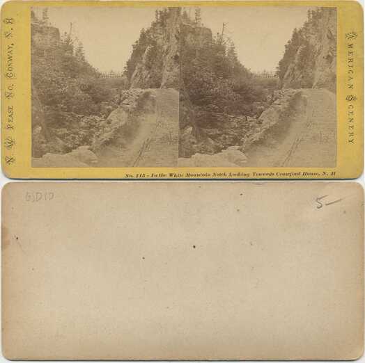 White Mountain Notch & Crawford House