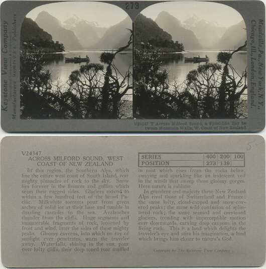 Milford Sound Fjord and Mountains