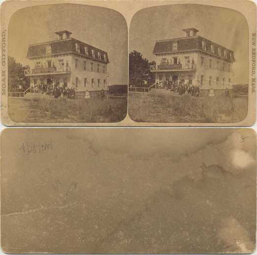 Winding House with People