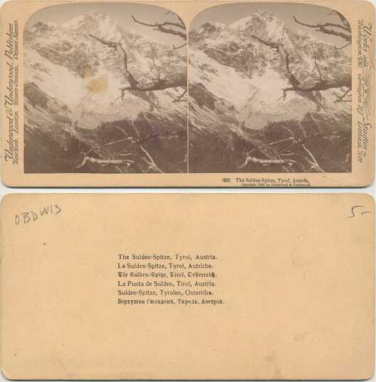Sulden-Spitze Peak, Tyrol