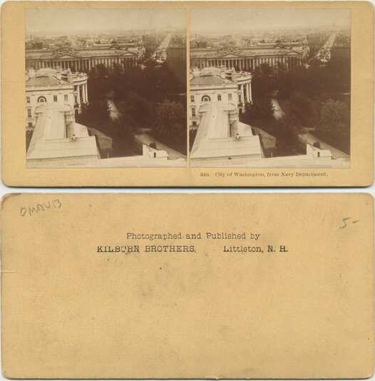 Washington City from Navy Dept.