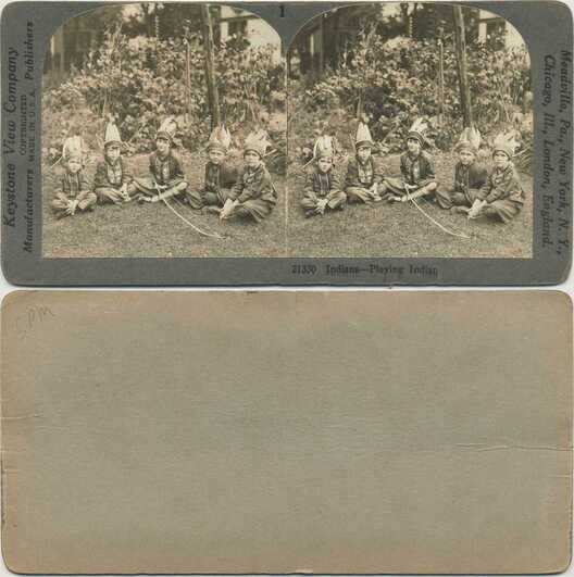 Children Playing Indian