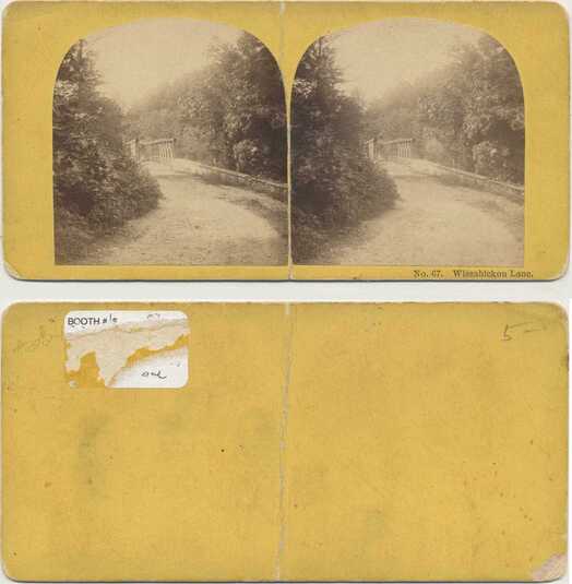Lane and Wooden Bridge
