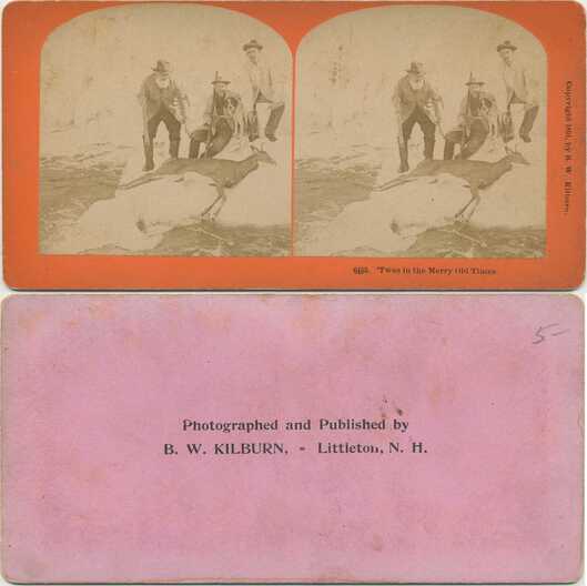 Hunters with Dog and Deer