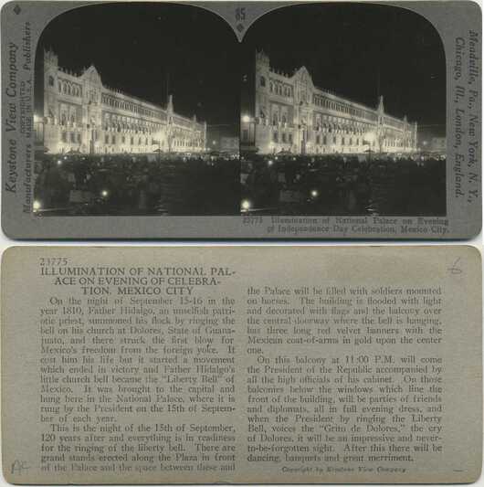 Illuminated National Palace at Night