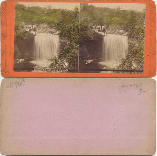 Minneopa Falls Waterfall Scene