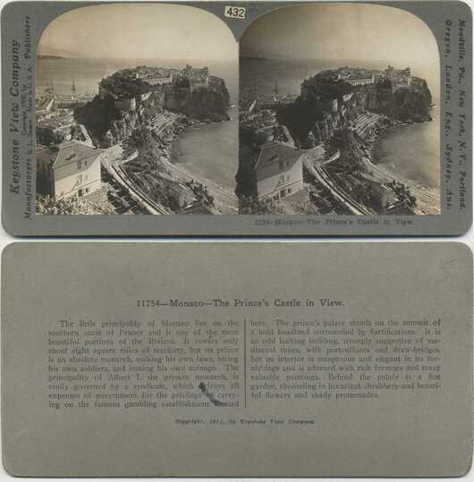 Monaco Prince's Castle & Coastline