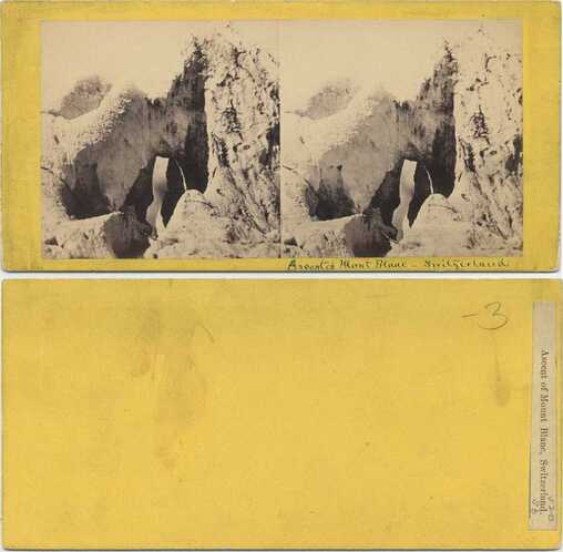 Mont Blanc Ascent Rock Feature
