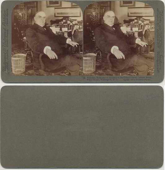 President McKinley at Council Table